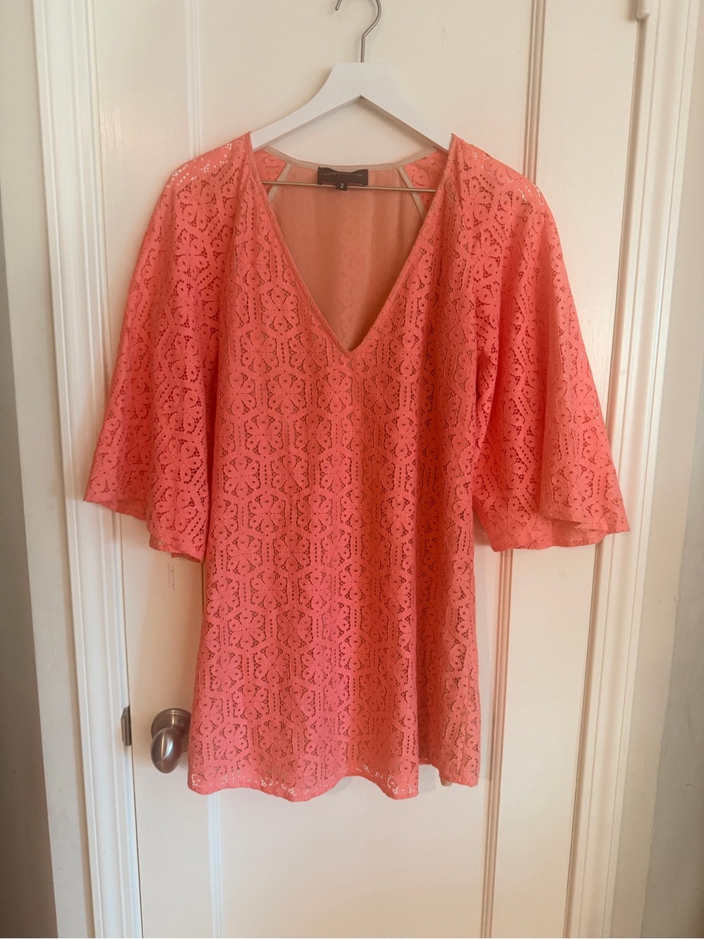 Corey Lynn Calter Anthropologie V Front Mini dress